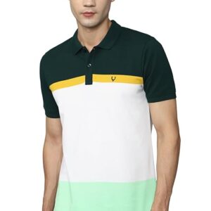 Allen Solly Men's Cotton Regular Fit Polo T-Shirt