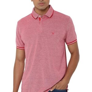 Allen Solly Men Cotton Solid Regular Fit Polo